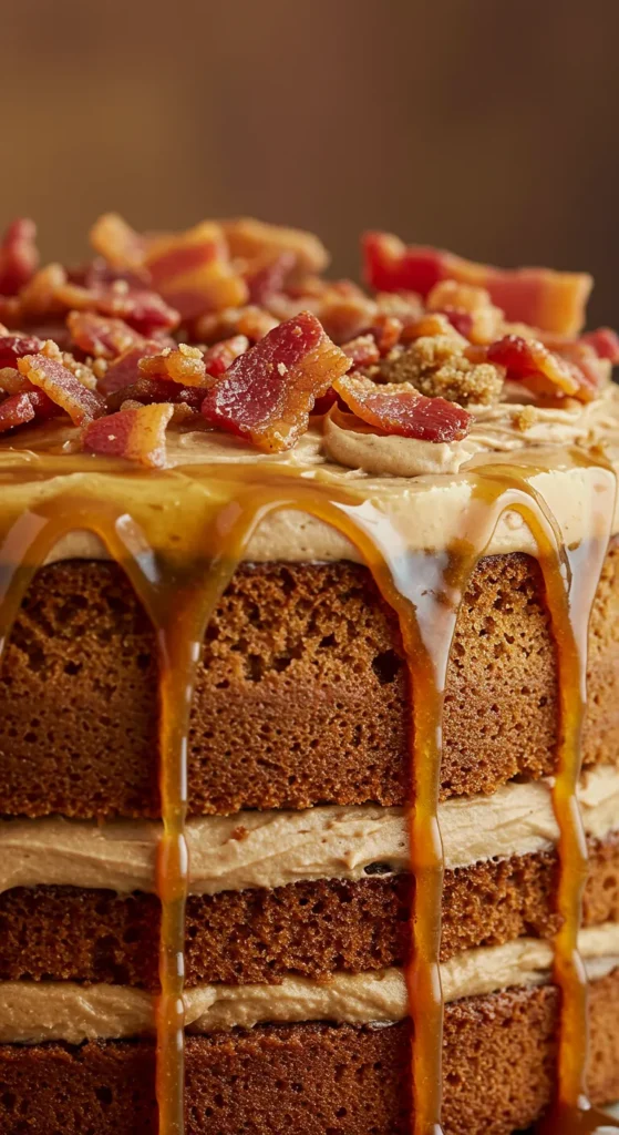 Maple Bacon Cake