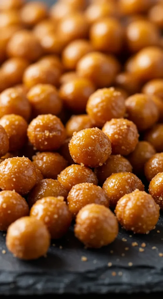 Maple Cinnamon Roasted Chickpeas