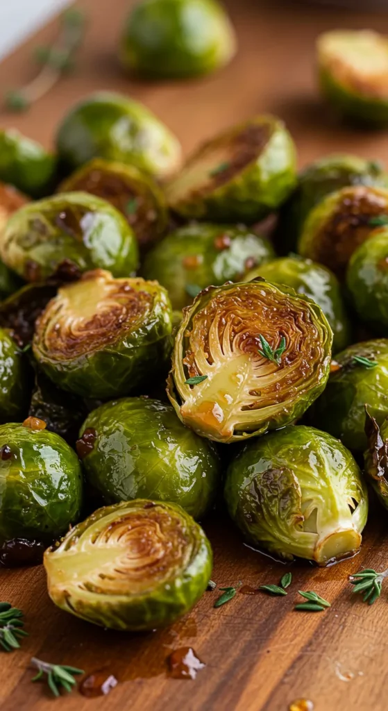 Maple-Glazed Brussels Sprouts