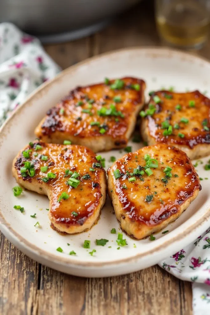Maple-Glazed Pork Chops