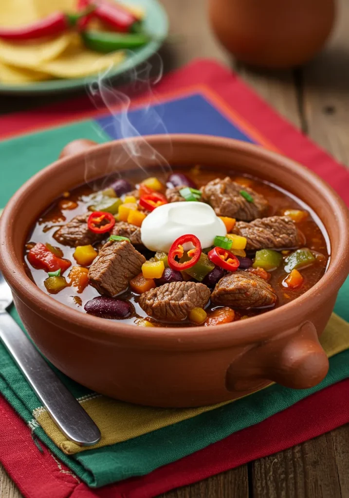Mexican Beef Chili Recipe
