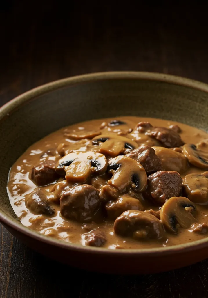 Mushroom Beef Stroganoff Sauce Recipe