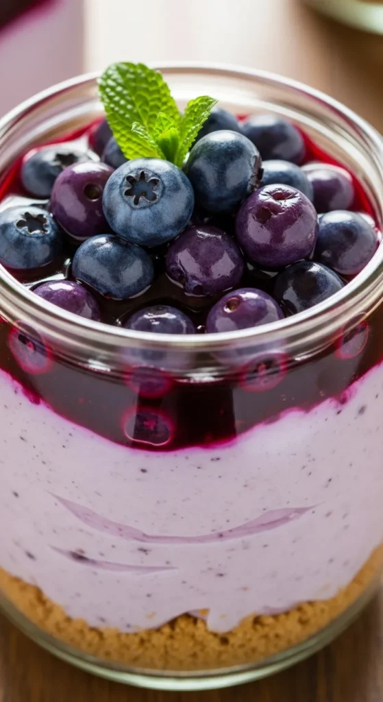 No-Bake Blueberry Dessert