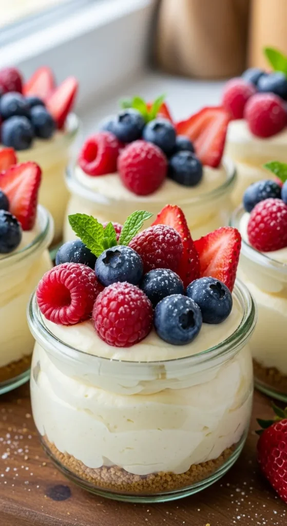 No-Bake Cheesecake Cups
