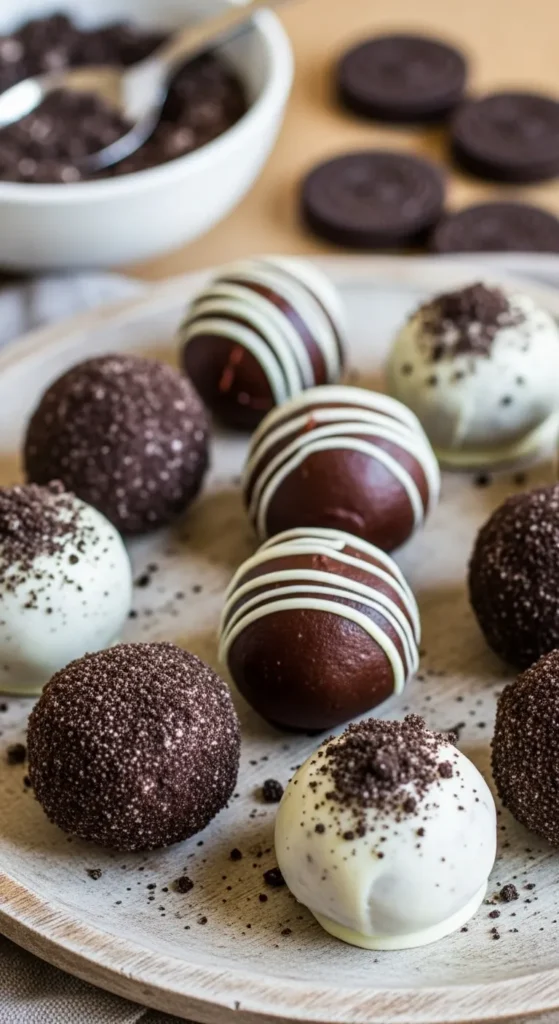 No Bake Oreo Truffles Recipe