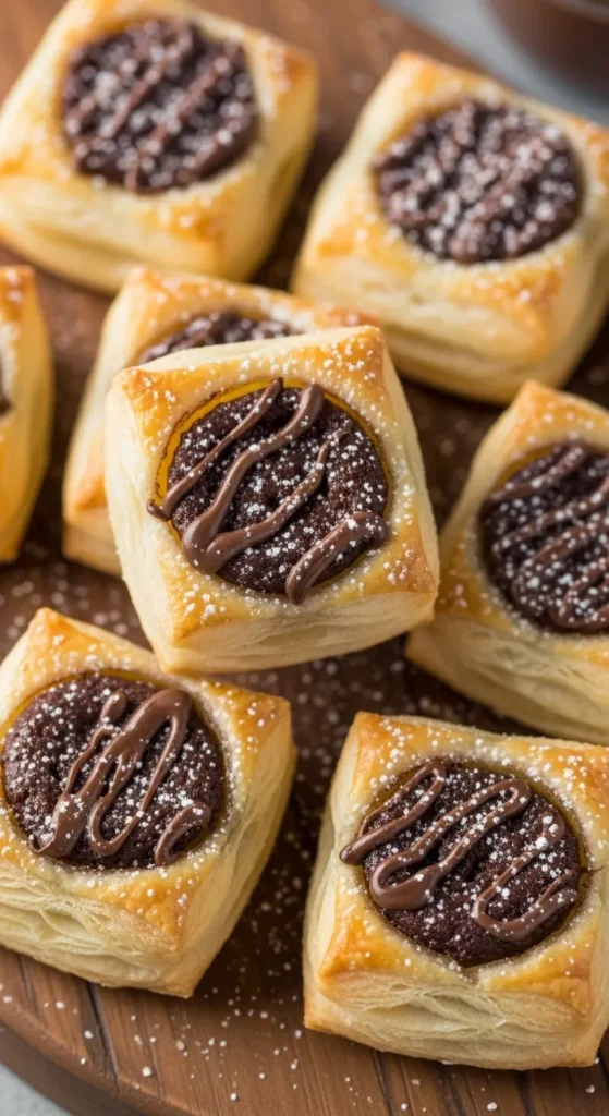 Nutella Puff Pastry Bites Recipe