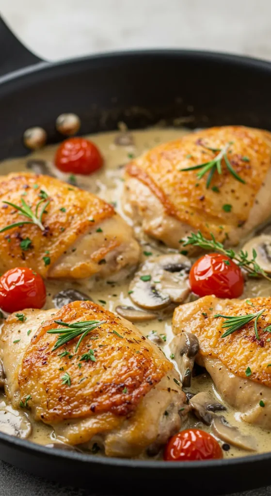 One-Pan Creamy Tuscan Chicken