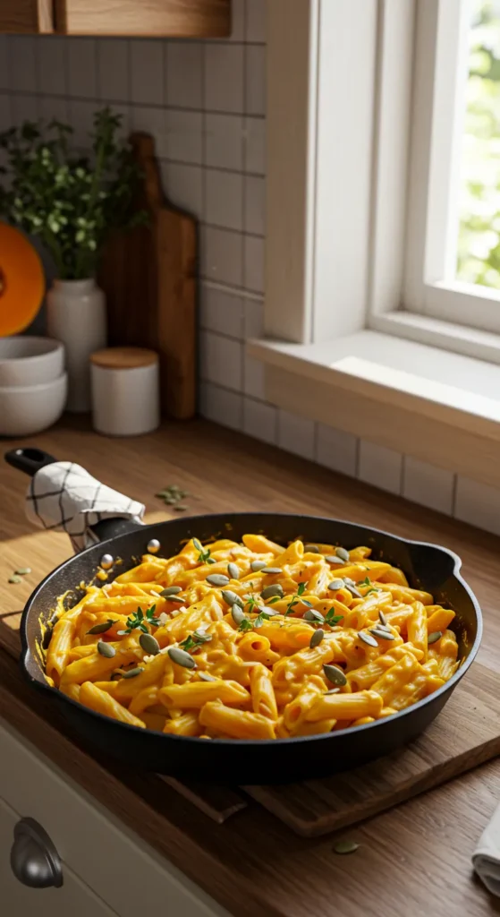 One-Pan Pumpkin Pasta