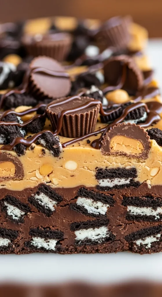 Peanut Butter Oreo Fudge