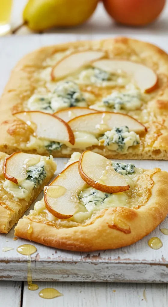 Pear and Blue Cheese Flatbread