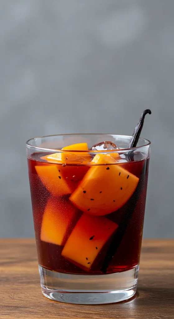 Persimmon Vanilla Red Sangria