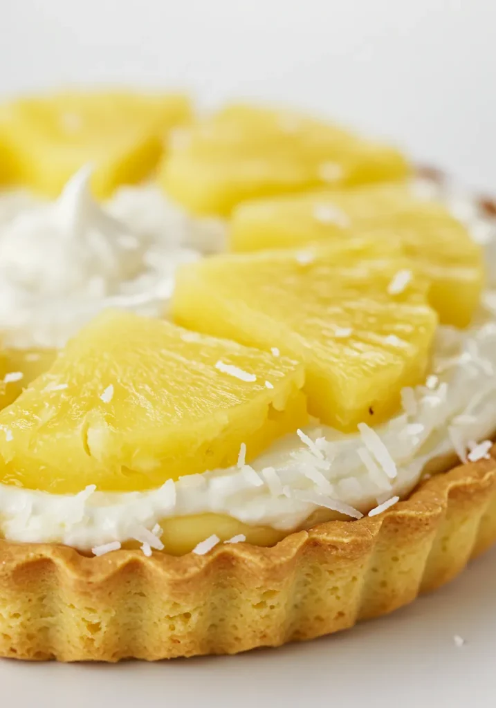 Pineapple Coconut Cream Tart Recipe