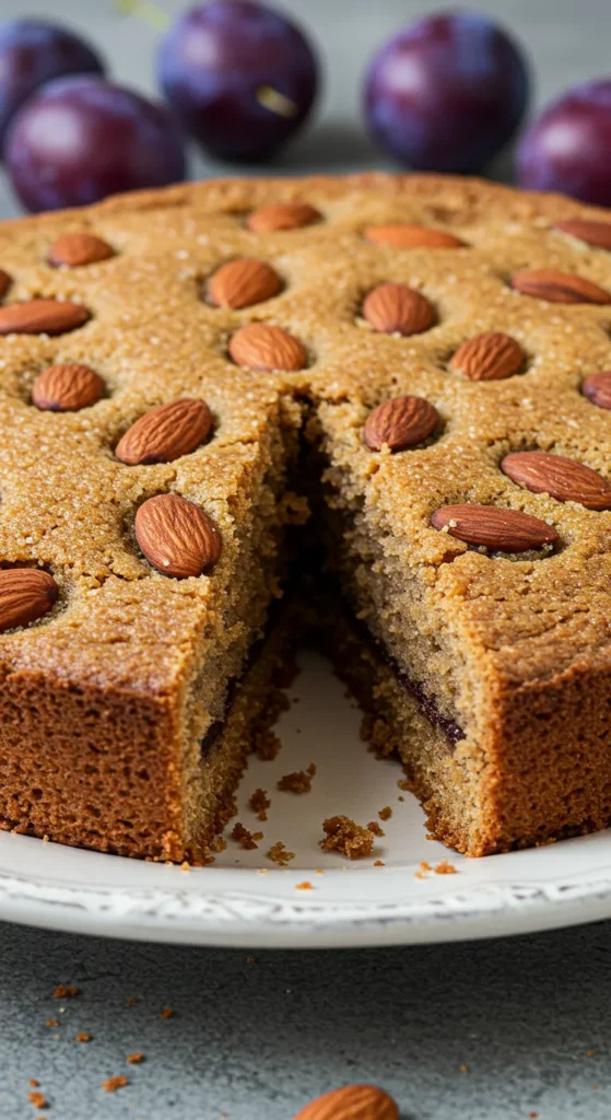 Plum and Almond Surprise
