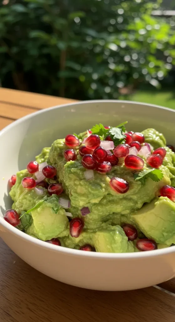 Pomegranate Guacamole