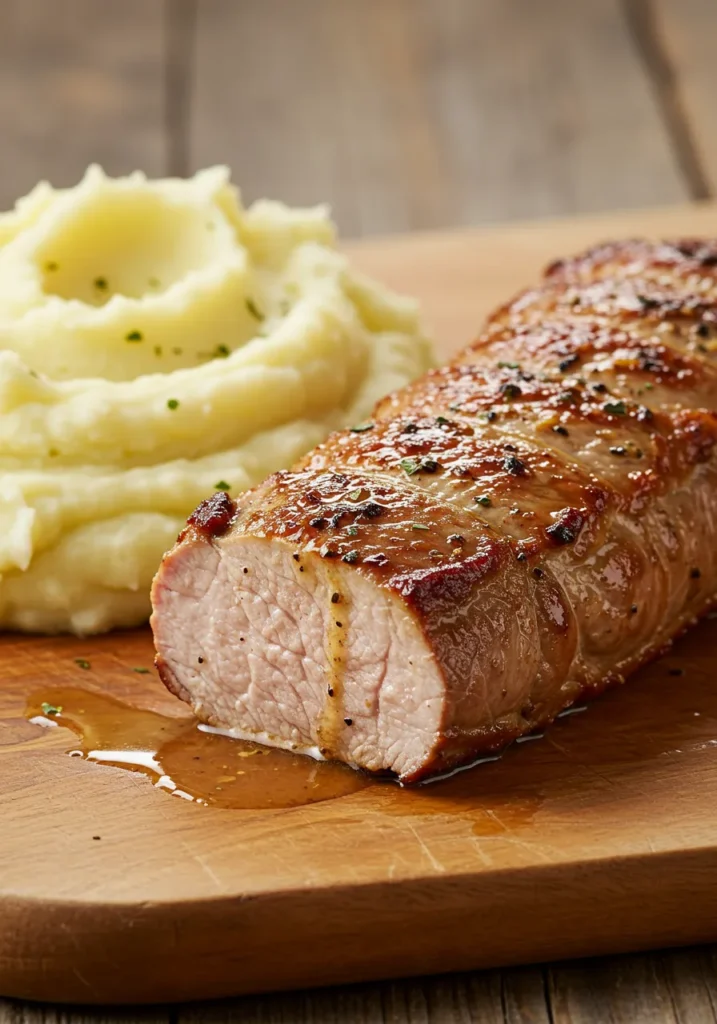 Pork Tenderloin & Mashed Potatoes Recipe