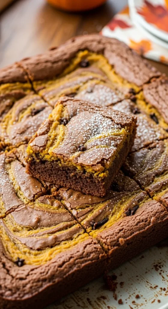 Pumpkin Brownies Recipe