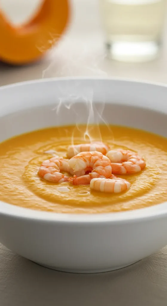 Pumpkin Shrimp Bisque
