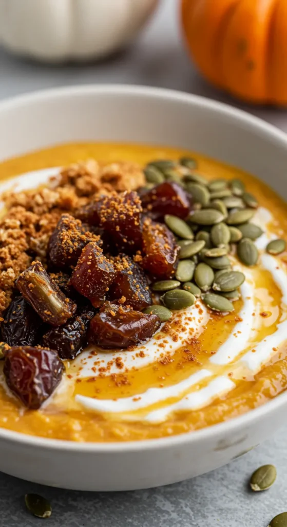 Pumpkin Spice Breakfast Bowls