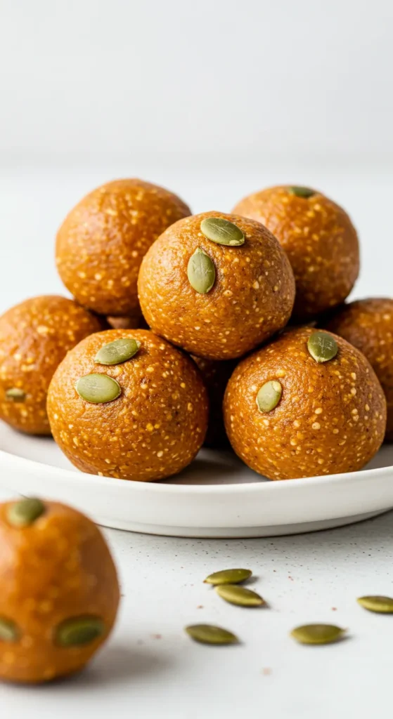 Pumpkin Spice Energy Bites