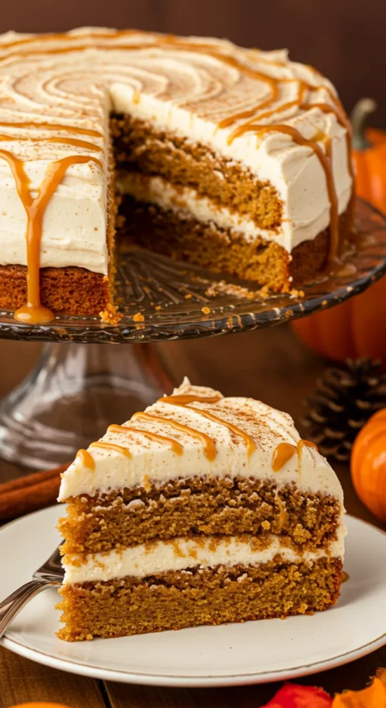 Pumpkin Spice Latte Cake