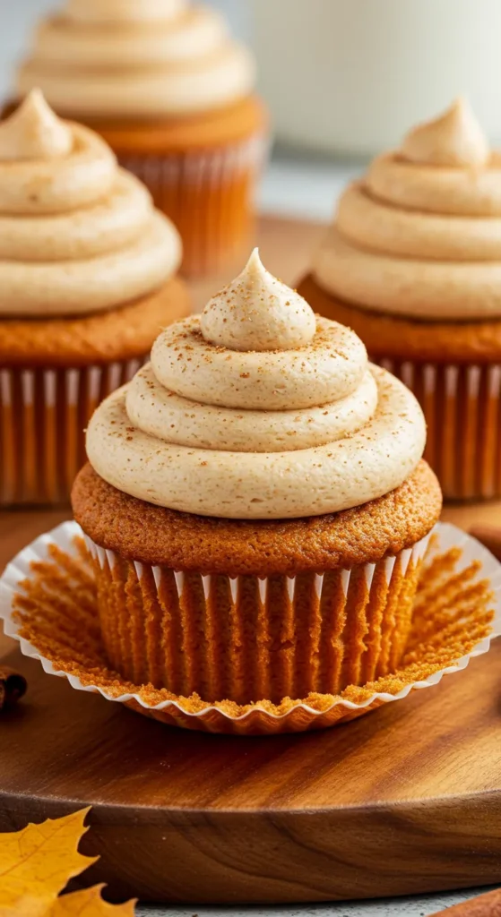 Pumpkin Spice Latte Cupcakes