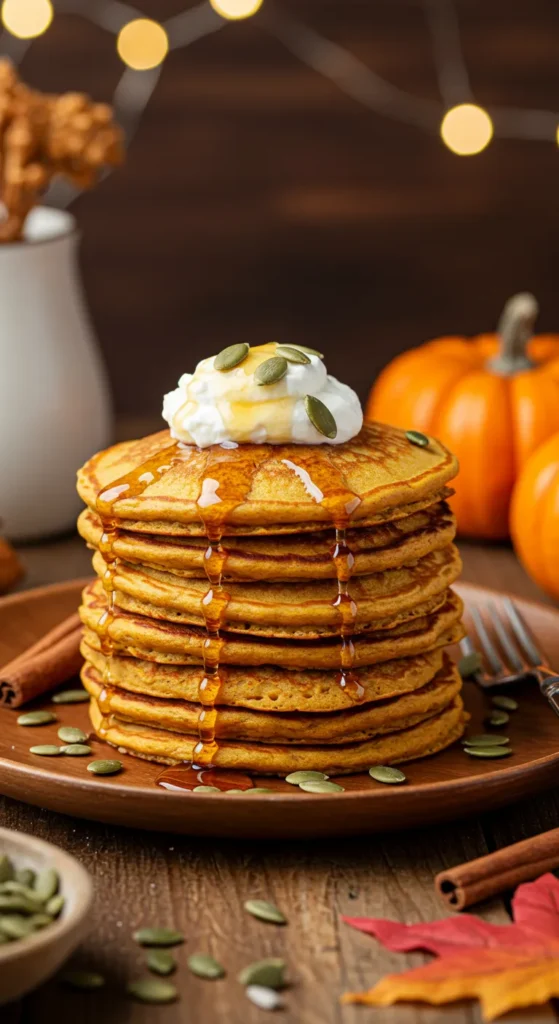 Pumpkin Spice Pancakes That Actually Taste Like Fall