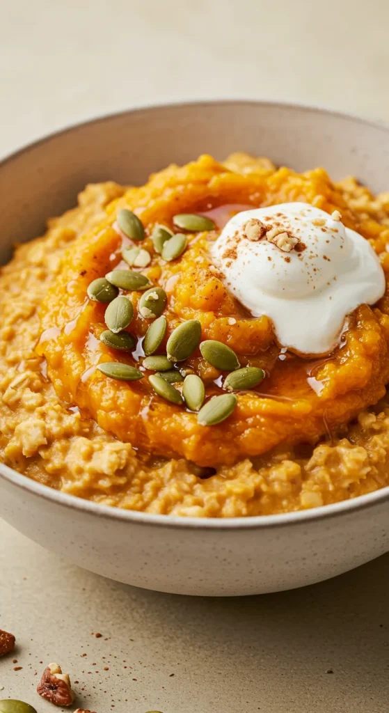 Pumpkin Spice Protein Oats