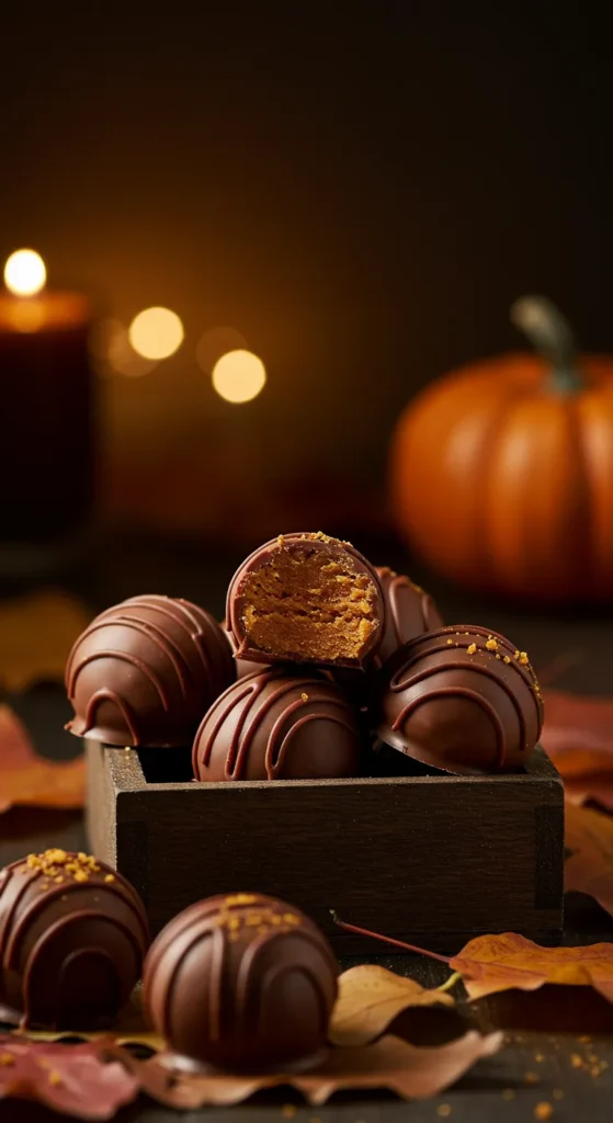Pumpkin Spice Truffles