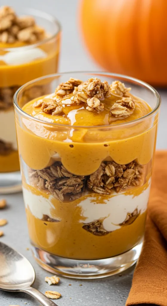 Pumpkin Yogurt Parfait