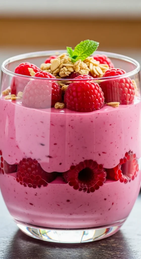 Raspberry Pudding