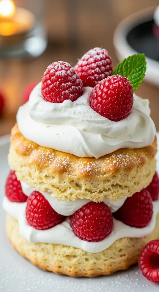 Raspberry Shortcake Recipe