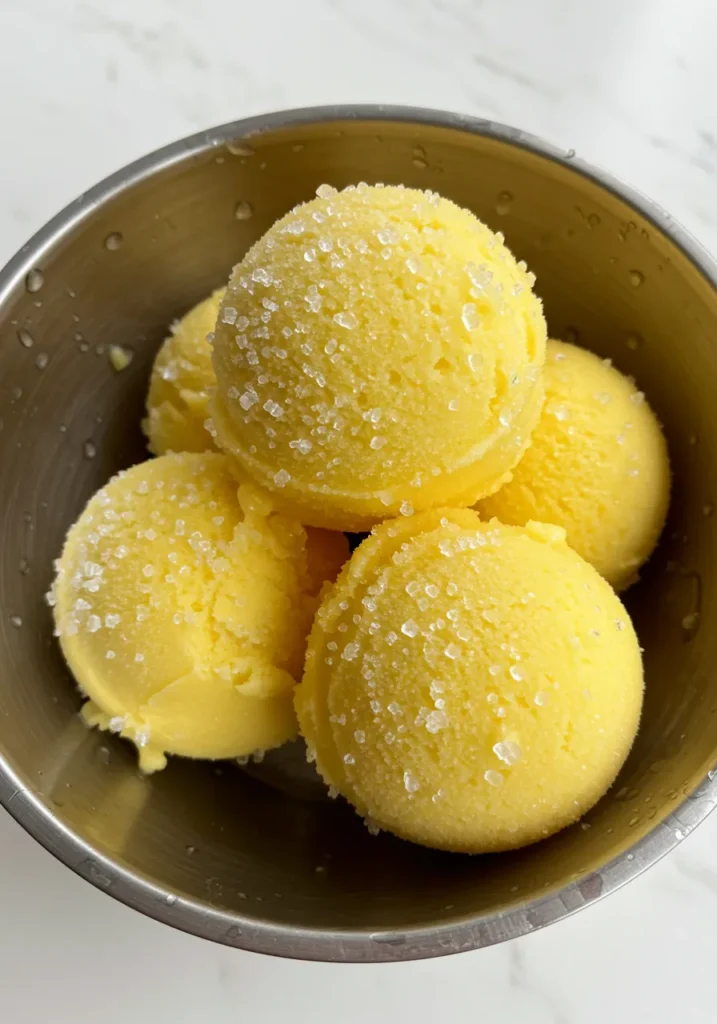 Refreshing Pineapple Sorbet Recipe