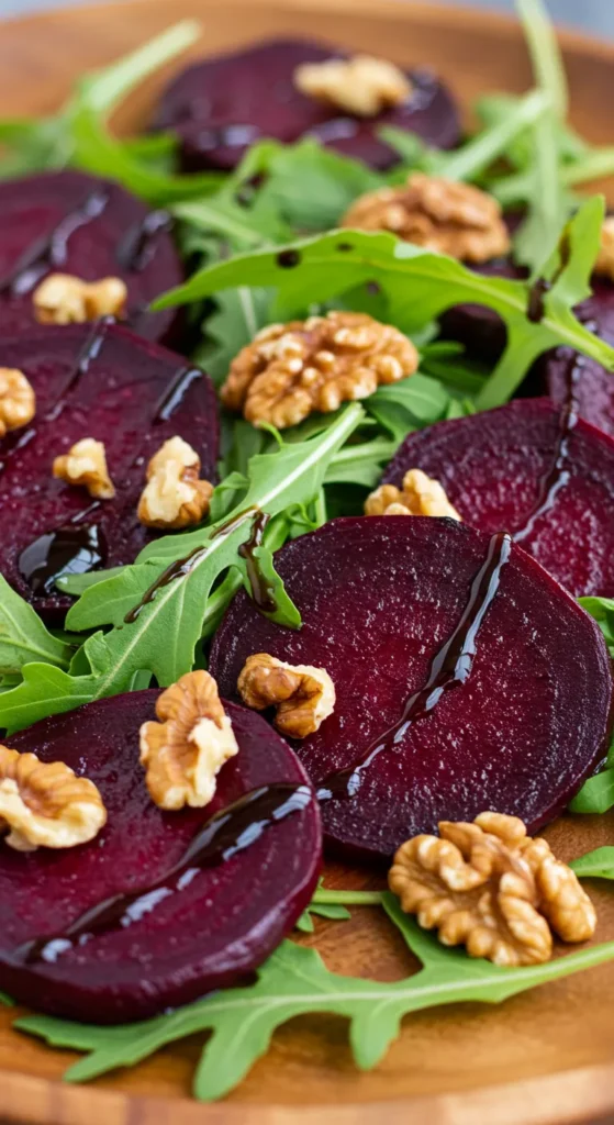 Roasted Beet and Arugula Salad
