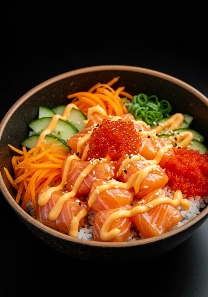 Salmon Sushi Bowl Recipe