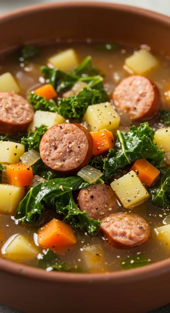 Sausage & Kale Soup