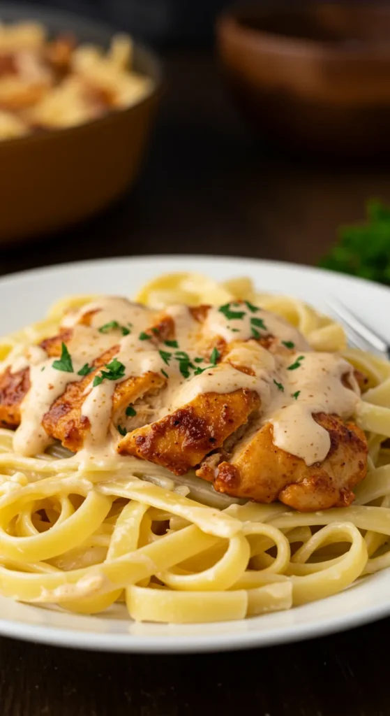 Smoky Chipotle Ranch Chicken Alfredo