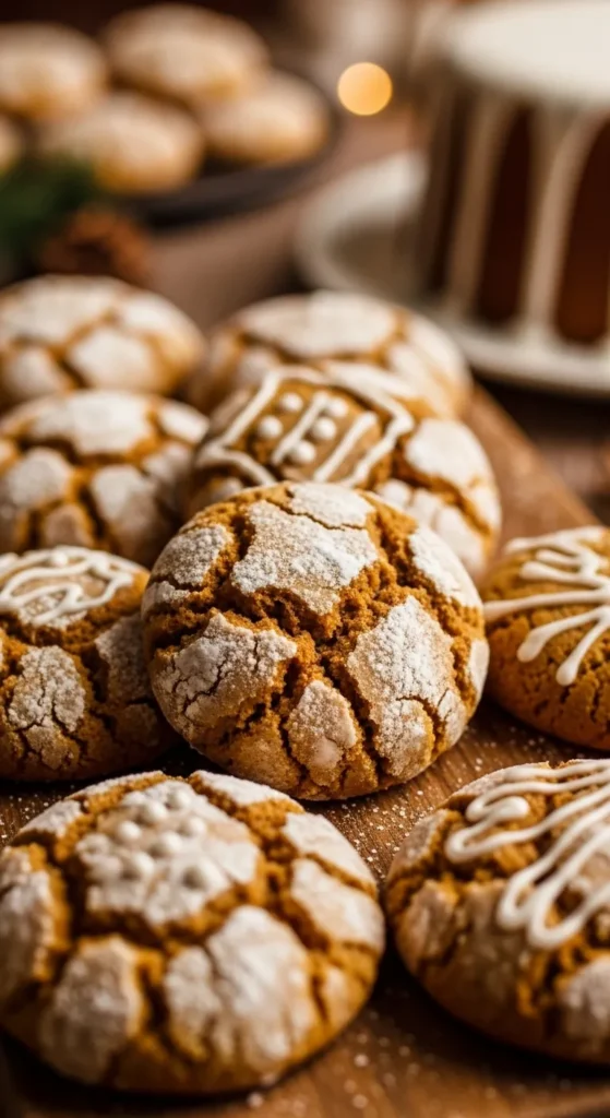 Soft Chewy Gingerbread Cookies