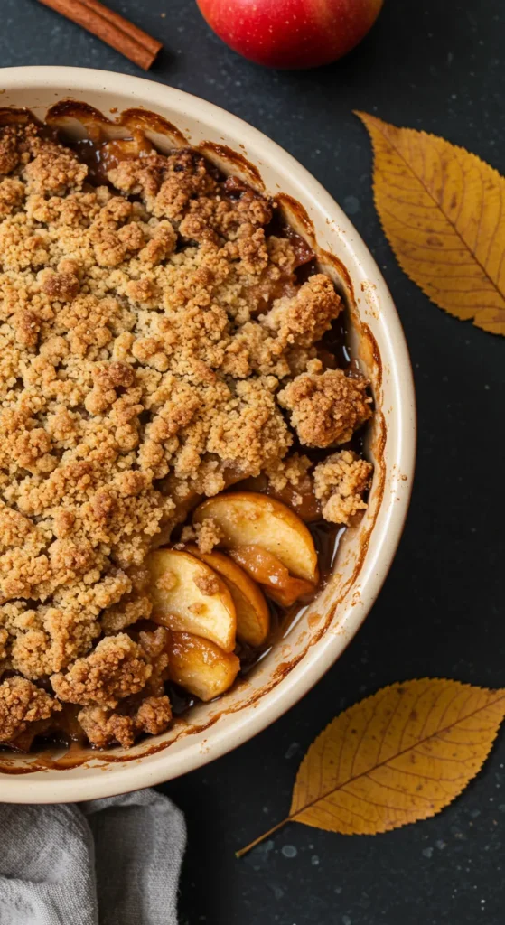 Spiced Apple Crumble