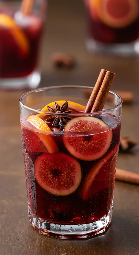 Spiced Fig and Red Wine Sangria