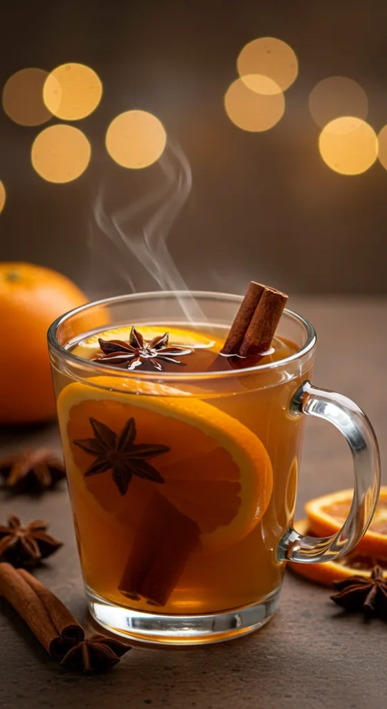 Spiced Mulled Cider Hot Toddy