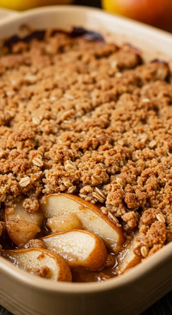 Spiced Pear Crisp