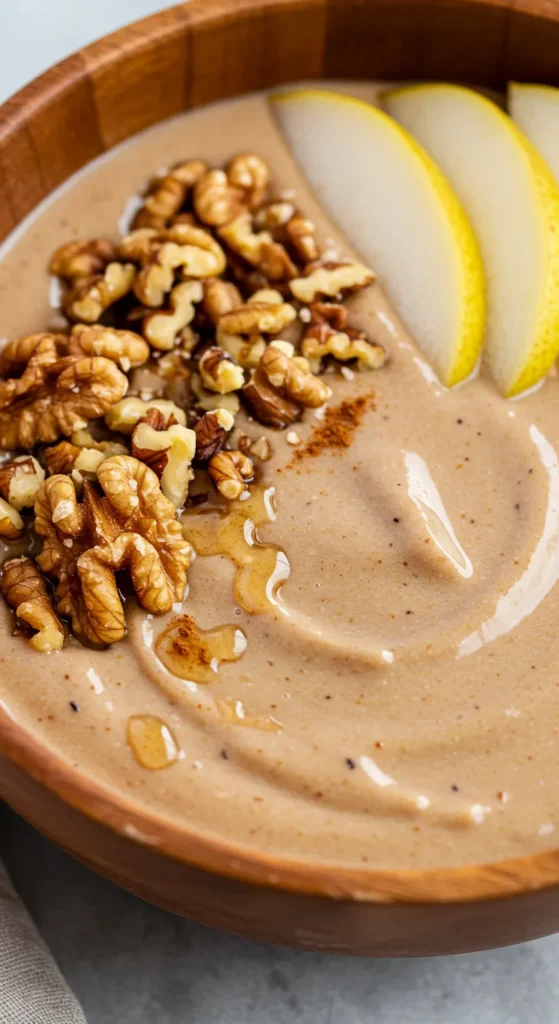 Spiced Pear Smoothie Bowl