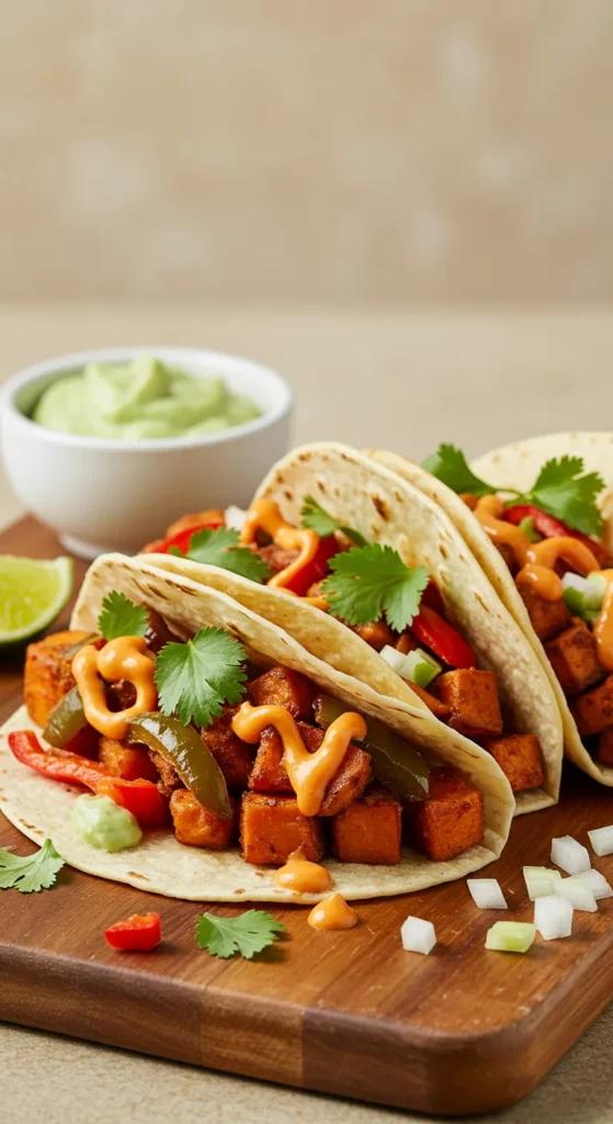 Spicy Sweet Potato Tacos