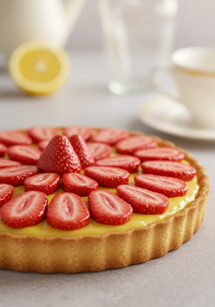 Strawberry Lemon Tart Recipe