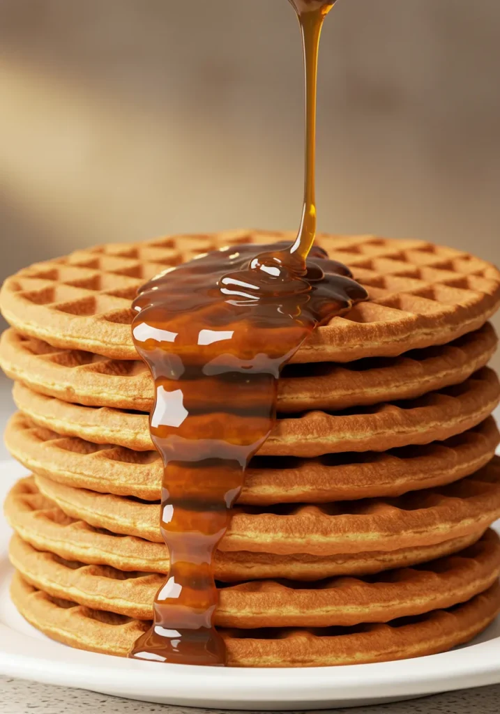 Stuffing Waffles with Gravy Syrup