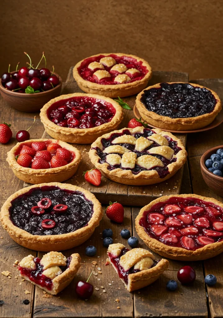 Summer Fruit Pies Recipe