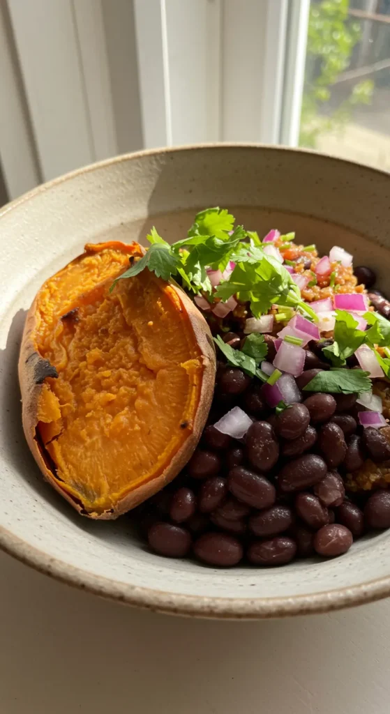 Sweet Potato & Black Bean Bowl