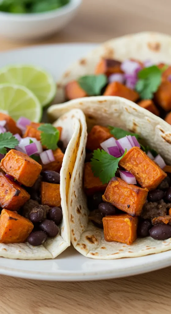 Sweet Potato & Black Bean Tacos