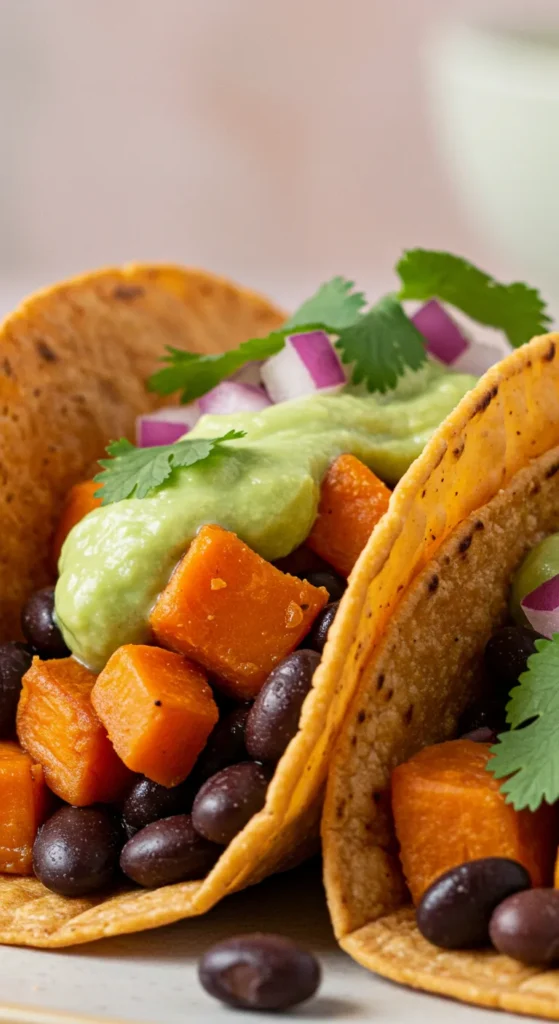 Sweet Potato Black Bean Tacos