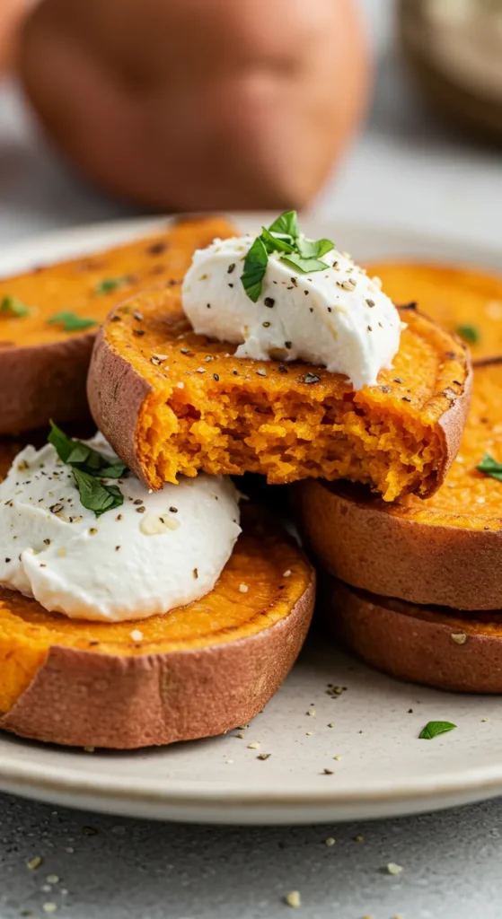 Sweet Potato Toast Bites
